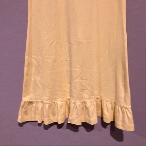 Upfashion Yellow Cap Sleeve Cotton Dress EU 36 US Size 6 - Picture 2 of 12